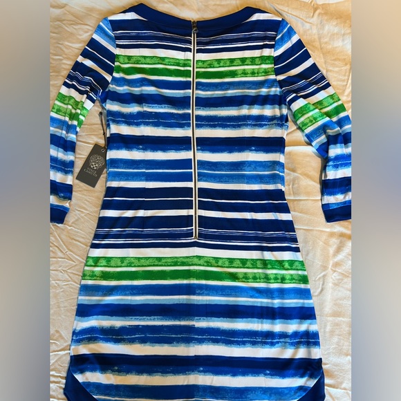 Vince Camuto NWT size 6 striped dress - Picture 4 of 7